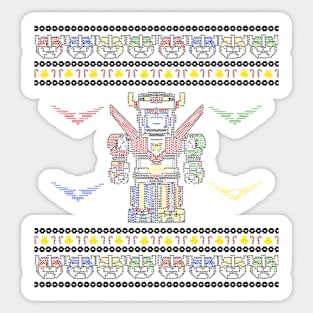 Defender of the Christmas Sweater Sticker